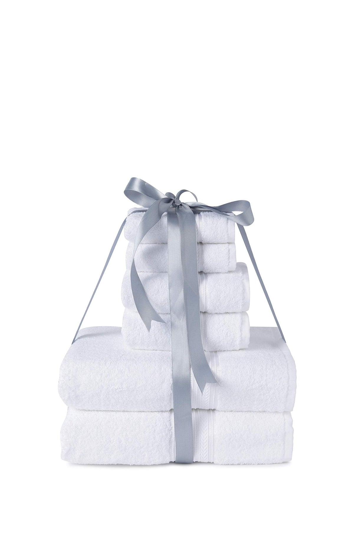 Faith, Hope, Love Home Decor Bathessentials 100% Cotton Extra Heavy 6 Piece Bath Towel Set