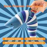 4-Pack Jiggle Wiggle 7-Inch Jumbo Fidget Slug Toy