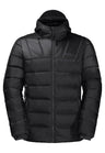 Jack Wolfskin Mens Nebelhorn Down Hoody Black Large