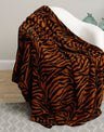 Faith, Hope, Love Home Decor Ultra Lush King Size Zebra Microplush Blanket