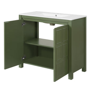 Bathroom Vanity Organizer With Sink, Combo Cabinet Set, Bathroom Storage Cabinet