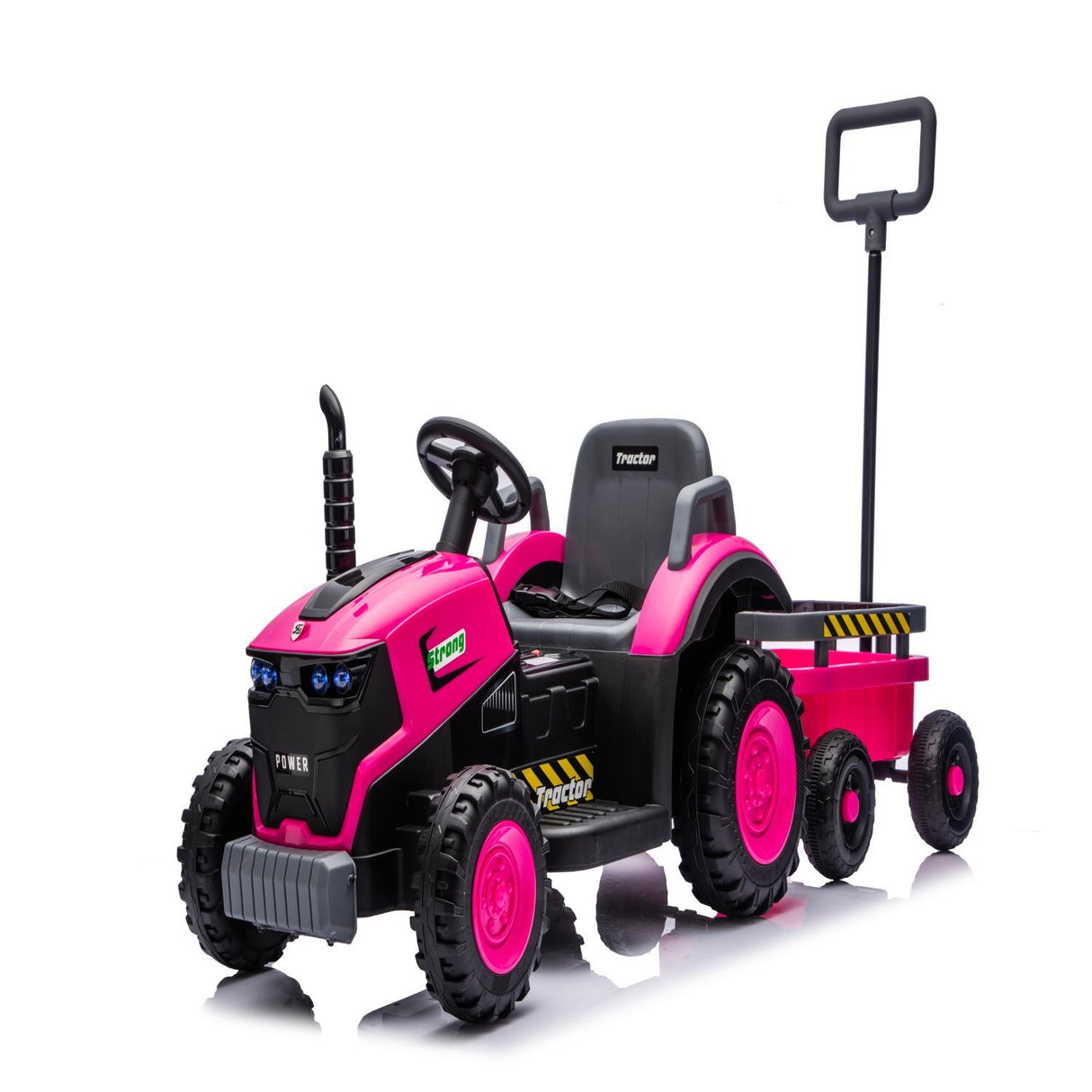 Kids Electric Ride-On Tractor With Trailer