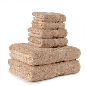 Faith, Hope, Love Home Decor Bathessentials 100% Cotton Extra Heavy 6 Piece Bath Towel Set