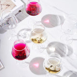 Barcelona Acrylic Stemmed Wine Glassware, Set of 8
