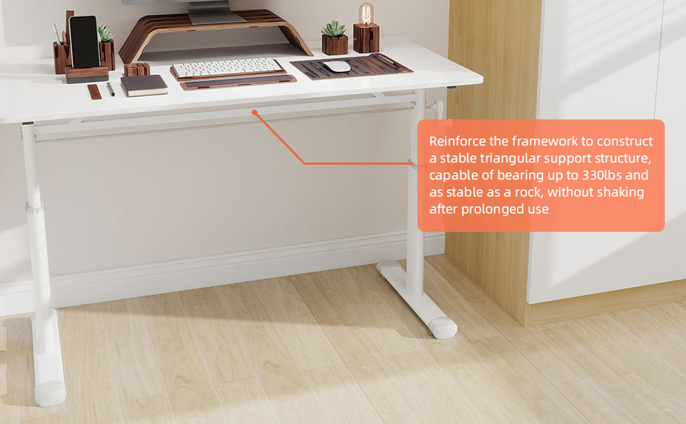 Height-Adjustable Multifunctional Study Desk