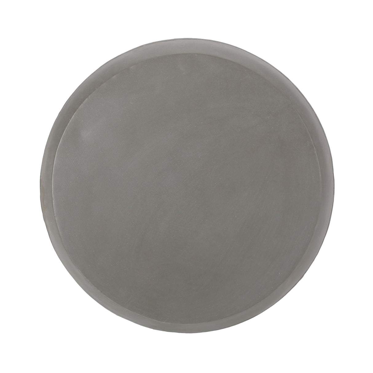 Outdoor Side Table With Cylindrical Shape - White