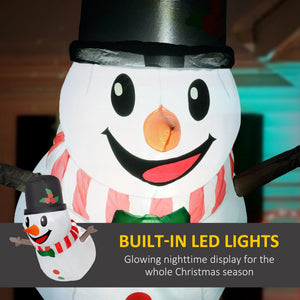 3.4' Inflatable Hanging Snowman Christmas Display