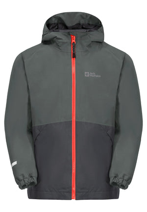Jack Wolfskin Iceland Kids' Slate Green Jacket