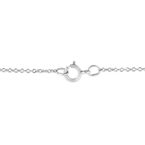 .925 Sterling Silver Prong-Set Diamond Accent Starfish 18" Pendant Necklace (I-J Color, I1-I2 Clarity)