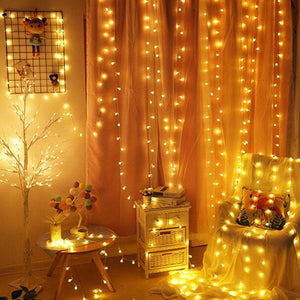LED Fairy String Lights 2-10m 20-100 LEDs Warm Cool White Indoor Outdoor