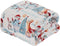 Noblehouse velvet touch holiday throw fleece blanket (50" x 60")