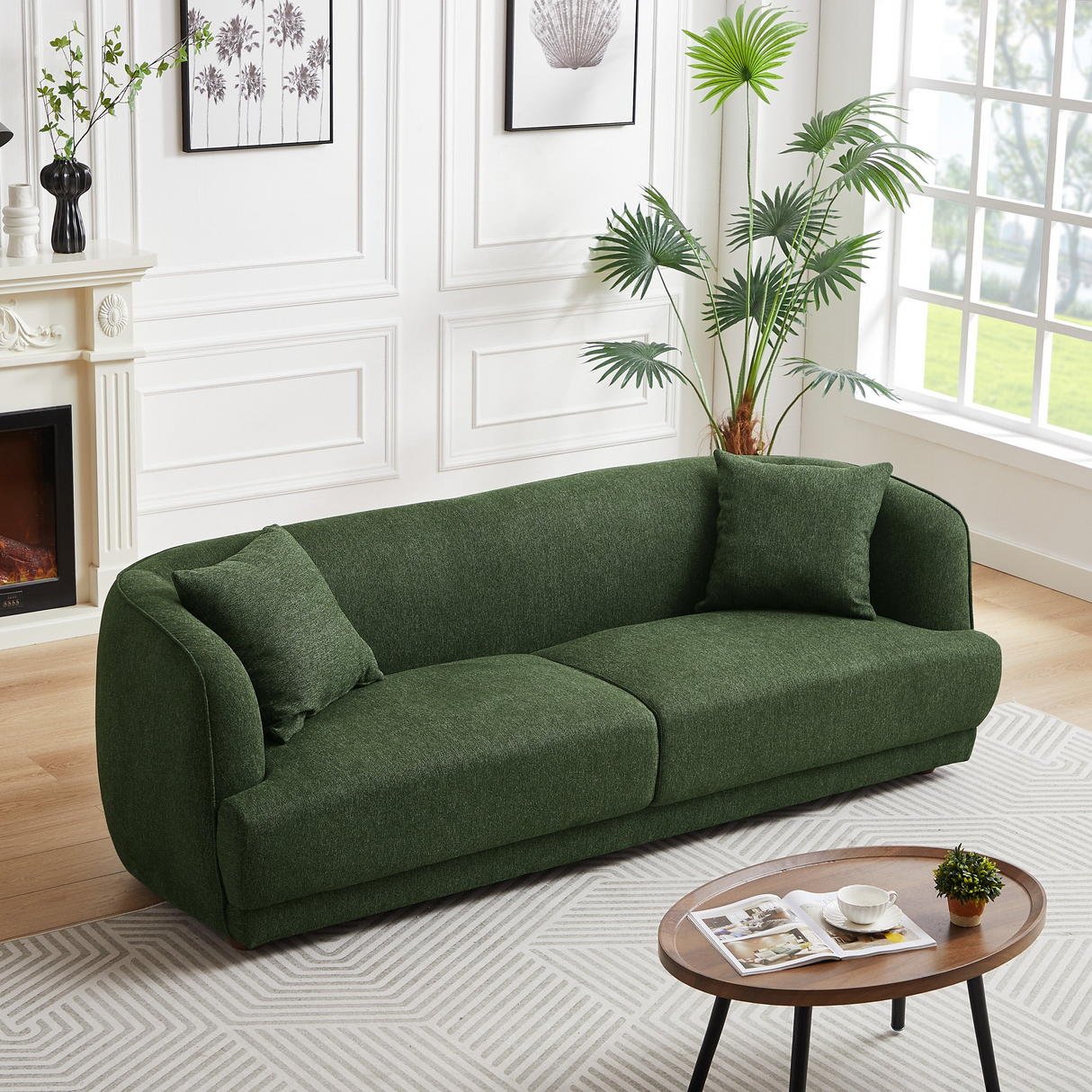 Larisa Mid Century Modern Sofa