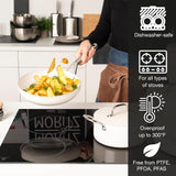 7-Piece Cast Aluminum Cookware Set with Lids