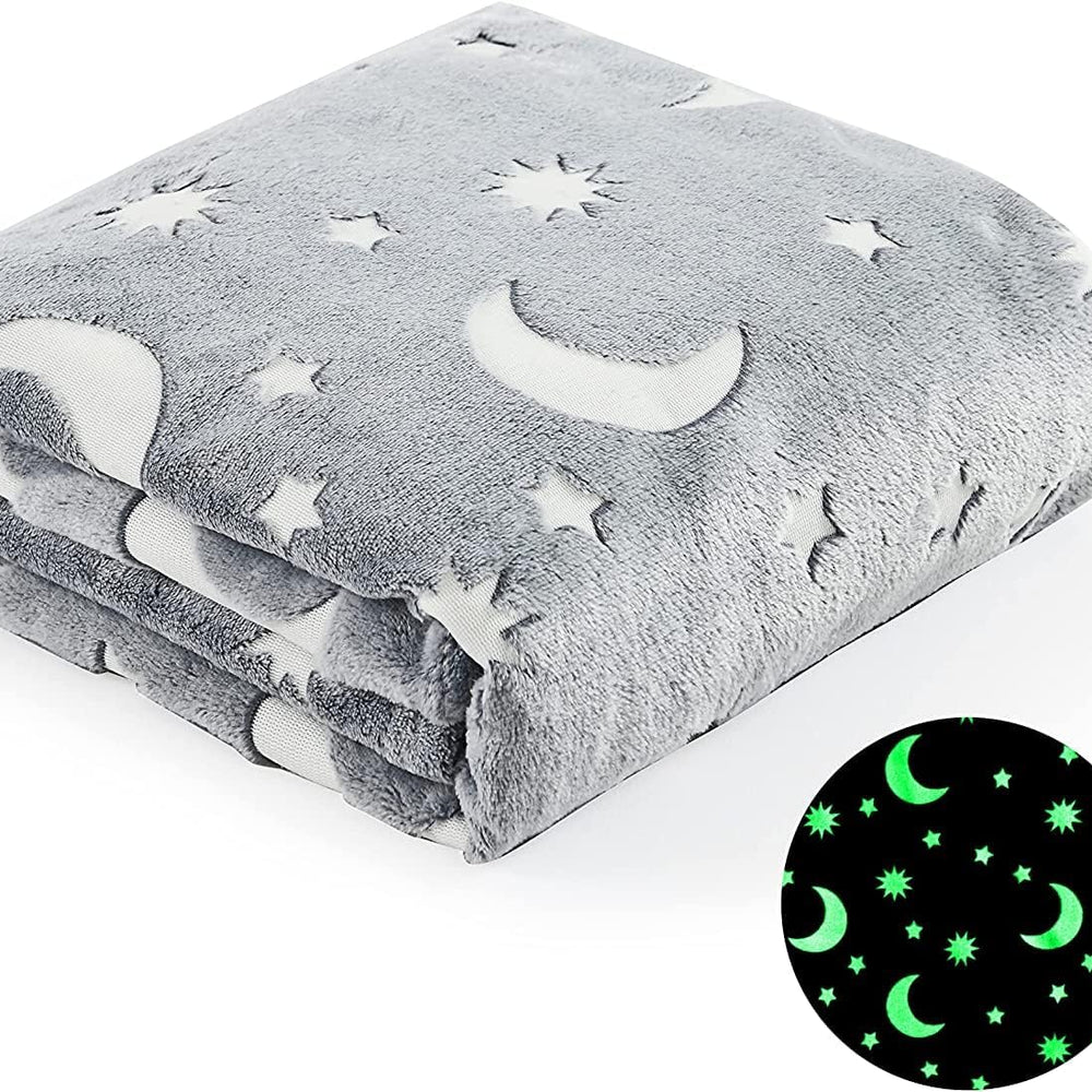 Glow-in-the-Dark 50" x 60" Throw Blankets