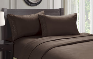 Faith, Hope, Love Home Decor Ultra Lush Soft Touch Venus Embroidered Sheet Set