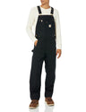 Carhartt Men's Black Insulated Work Bib Overalls - X Large