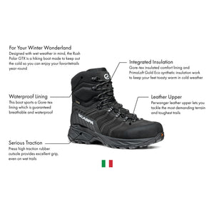 SCARPA Rush Polar GTX Waterproof Insulated Hiking Boots