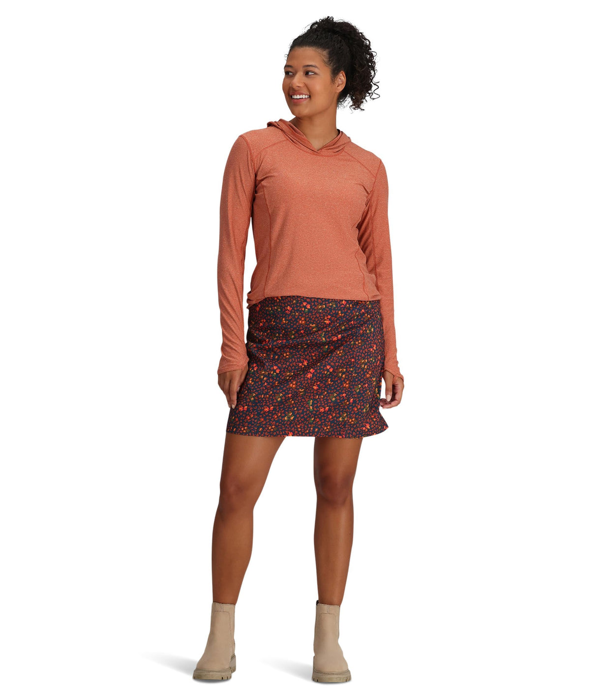 Royal Robbins Women's Discovery III Skort - Navy Pinnacles