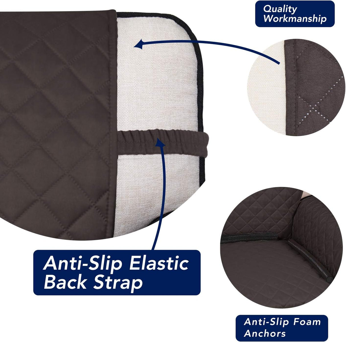 Water Resistant Reversible Couch Cover