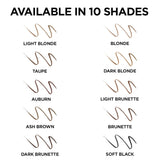 2-PACK L'Oreal Paris Makeup Brow Definer Waterproof Eyebrow Pencil, Ultra-Fine Mechanical Pencil, Draws Tiny Brow Hairs and Fills in Sparse Areas and Gaps, , 0.003 Ounce