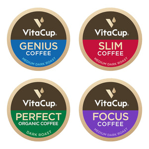 Slim Organic Coffee Pods with Diet Support Bold Flavor