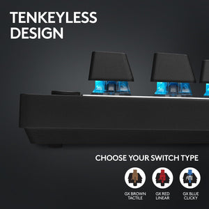 Refurbished - G PRO X TKL LIGHTSPEED Gaming Keyboard-BLACK-US-2.4GHZ/BT-TACTILE 920-012127