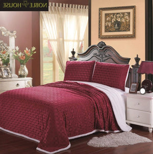 Faith, Hope, Love Home Decor Home Essentials Fantasia Sherpa Blanket