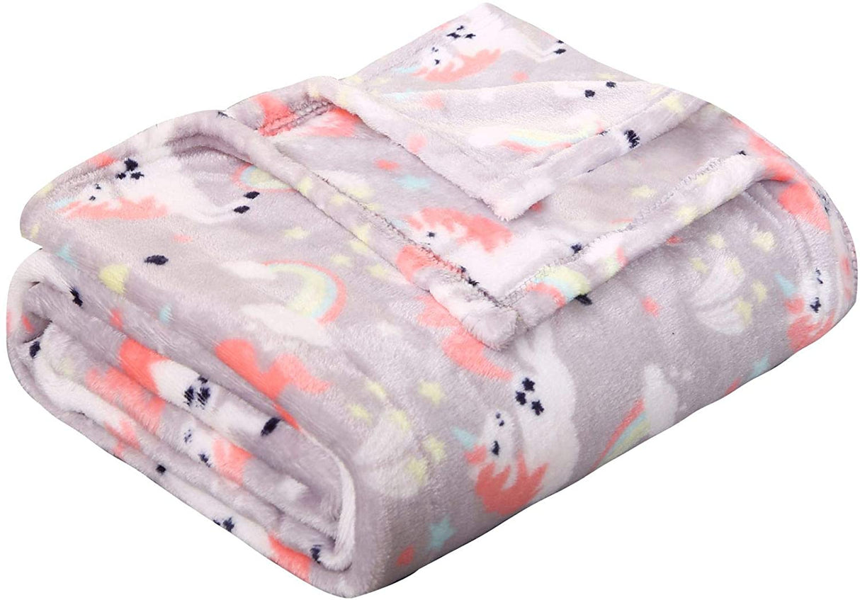 Home essentials tropical plush throw