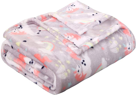 Home essentials tropical plush throw