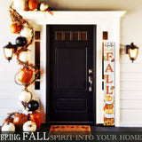 72 - Inch Wooden "Hello Fall" Porch Sign - Seasonal Front Door Decor for Autumn Celebrations - Tuesday Morning - Wall Signs