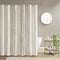 72" x 72" cotton printed shower curtain with chenille - Tuesday Morning - Shower Curtains