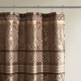 72" x 72" jacquard shower curtain - Tuesday Morning - Shower Curtains