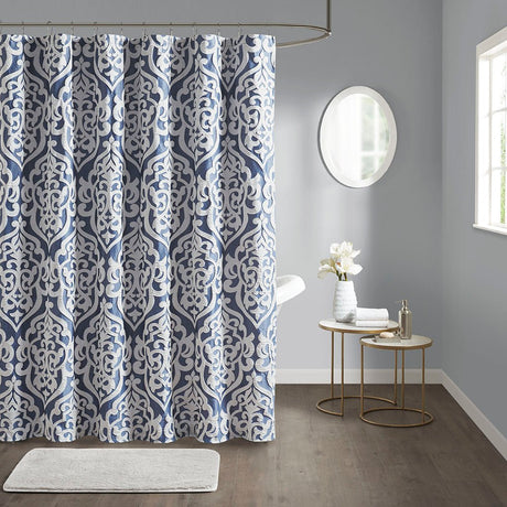 72" x 72" jacquard shower curtain - Tuesday Morning - Shower Curtains