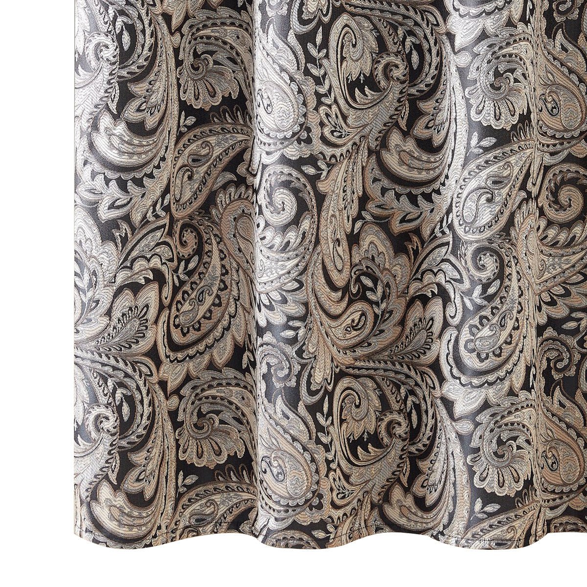 72" x 72" jacquard shower curtain - Tuesday Morning - Shower Curtains