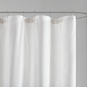72 x 72 Ombre Printed Seersucker Shower Curtain