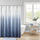 72" x 72" ombre printed seersucker shower curtain - Tuesday Morning - Shower Curtains