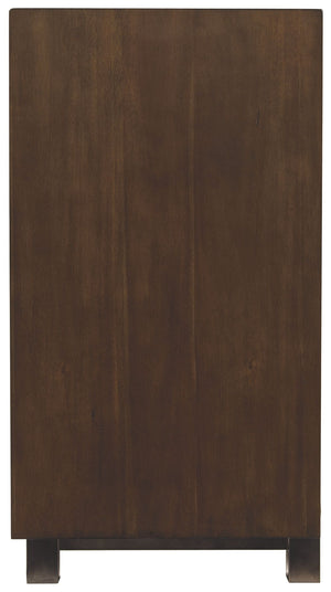 Starmore - XL TV Stand w/Fireplace Option - Brown