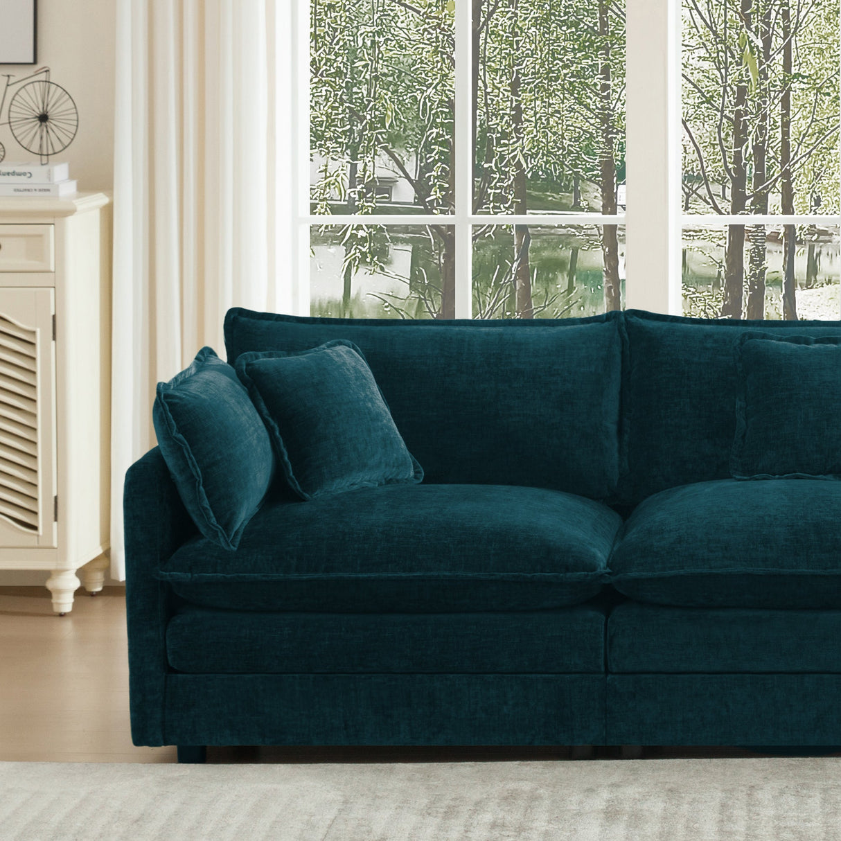 Modern 3 Piece Sofa Couch Set
