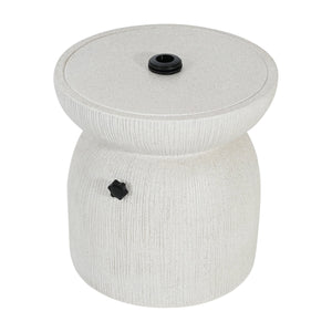 Odelia MGO Outdoor Patio Side Table Umbrella Base