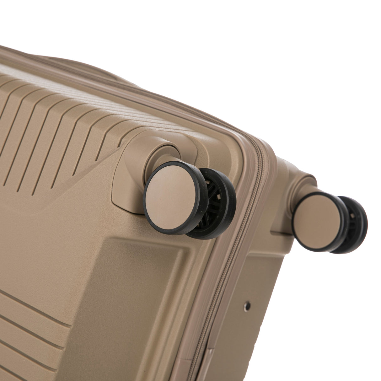 20'/24'/28' 3-Piece PP Spinner Wheel Luggage Set (Champagne)