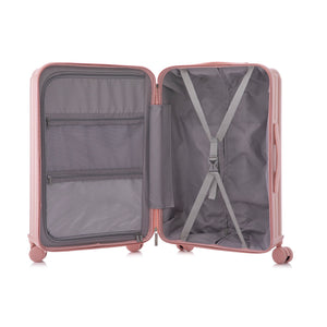 20" / 24" / 28" 3 Pieces / Set Spinner Wheel Luggage, Carry On Suitcase, With Cup Holder & USB Port & Phone Holder
