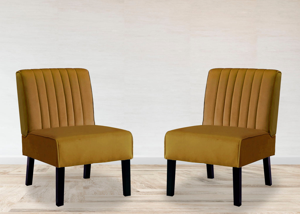 Reese - Mid-Century Modern Accent Chairs With Minimalist Design (Set of 2)