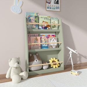 3 Tier Book Shelf, Compact Storage For Bedrooms