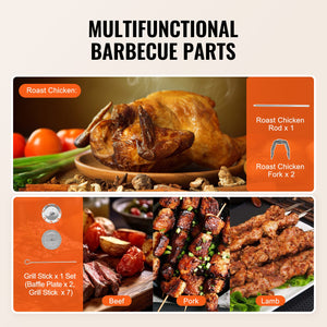 Stainless Steel Shawarma Grill Machine Vertical Gyro Rotisserie Doner