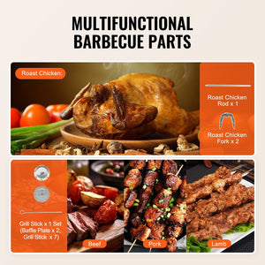 Stainless Steel Shawarma Grill Machine Vertical Gyro Rotisserie Doner