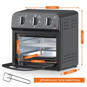 Family Size Air Fryer Toaster Oven Combo, 13QT