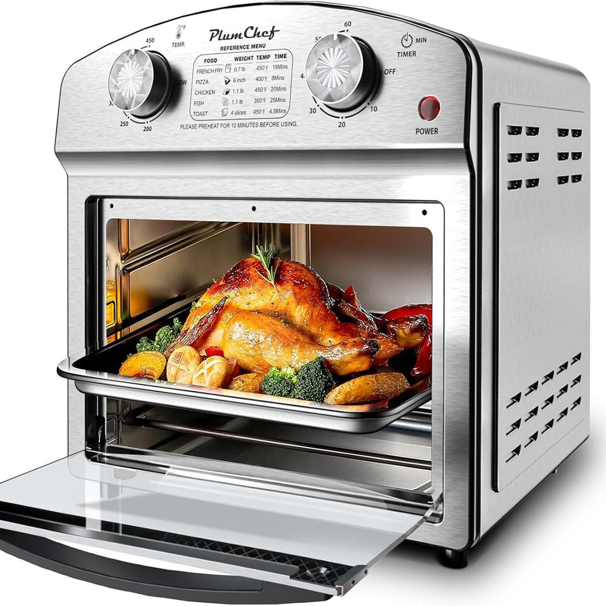 12.5 Quart 7-in-1 Convection Toaster Oven