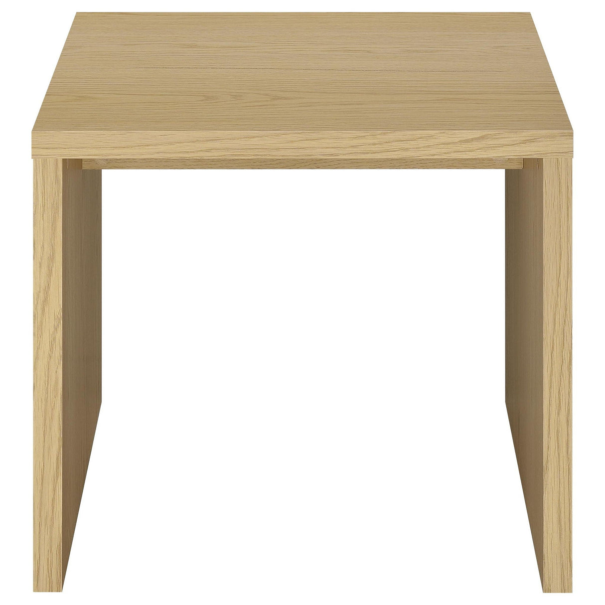 Canoga 2-piece Lift Top Cocktail Coffee Table Set Light Oak