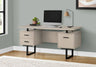 Computer Desk For Home Office, Laptop, Left, Right Set-Up, Storage Drawers, Contemporary & Modern