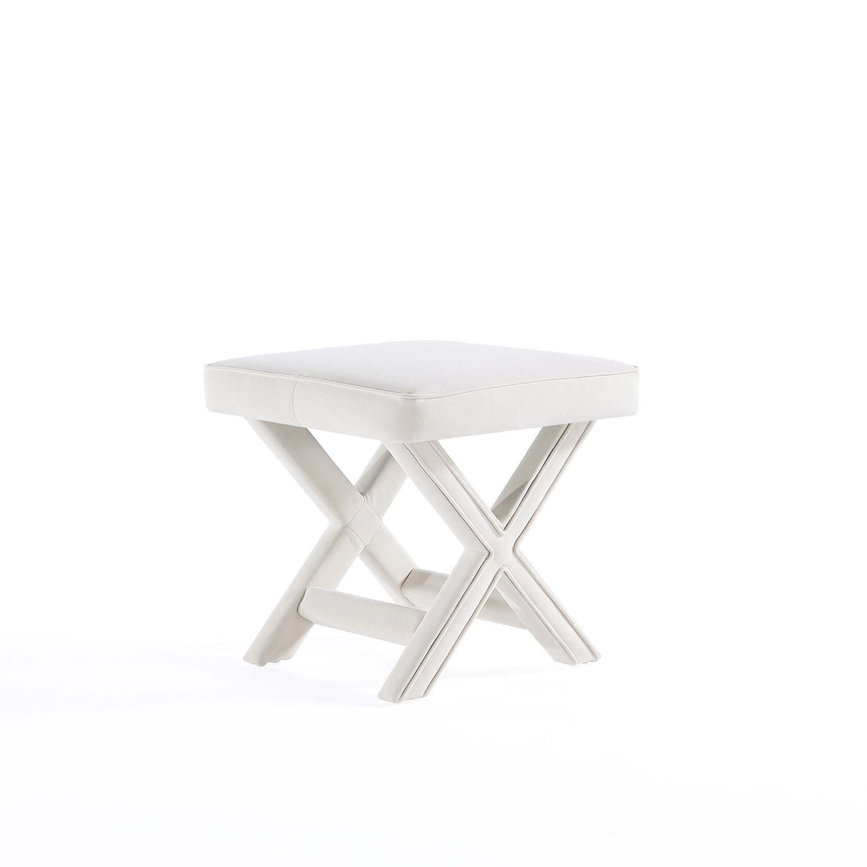 Abigail - Accent Bench With Piped Cushion